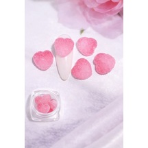 Candy Glow 3d Sugar Heart Nail Charm Bubble Pink No:05