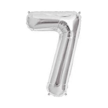 FOLYO BALON RAKAM 7 GÜMÜŞ 16 INC(40CM) 1 ADET