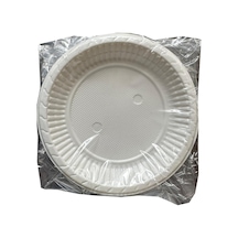Tek Kullanımlık Plastik Tabak - 19 Cm. - 10 Adetlik 10 Paket