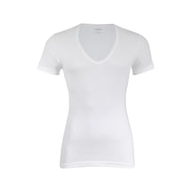 3 Adet Yıldız Erkek Likralı Derin V Yaka T-shirt Fanila Beyaz 355 Beyaz