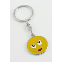 Emoji Metal Anahtarlık Sarı 84778936