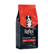 Orta Ve Büyük Irk Kuzulu Ve Pirinçli Yavru Köpek Maması 12 Kg