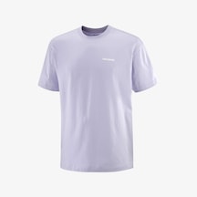 Salomon Chest Logo Relaxed Erkek Tişört Cosmic Sky Lc2686800 Mor