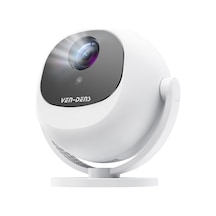 Ven-dens Vd-pjt002 Android 14 Taşınabilir Led Projeksiyon Cihazı, Hd 720p, 150 Ansı Lümen, Beyaz