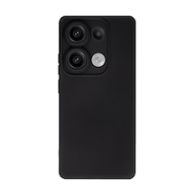 Herşeytrend Xiaomi Redmi Note 13 Pro 4g Kılıf Nano İçi Kadife Silikon - Siyah Çok Renkli