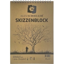 Alex Kraft Spiral A5 Blok Alex-1039 Kraft
