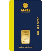 Agakulche 5 Gr 995 24 Ayar Amr Külçe Altın