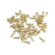 Sarı 1000 Adet Klips Vidası 2,2x7,5 Mm Yhb - Konik Başlı Kutu, Sandık, Ayak, Askı, Mini Vida 0-8