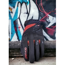 Five Gloves Rs3 Evo Motosiklet Eldiveni Kırmızı - Siyah