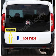 Doblo Combi 1.6 Multijet Maxi Premio Plus 2019 Doblo Ve Multijet Krom Bagaj Yazı Set