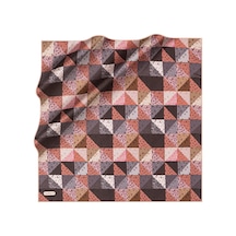 Cacharel 90x90 Tivil Eşarp Geometrik Desenli Geometrik Desenli