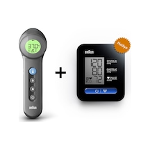 Braun BNT400 Temassız Ateş Ölçer + BUA5000 Tansiyon Ölçer