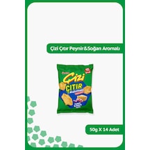 Çizi Çıtır - Peynir&soğan Aromalı - 50 Gram - 14 Adet