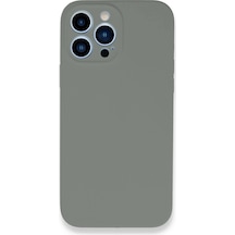 Durukar Apple, Uyumlu iPhone 13 Pro Max Kılıf Lansman Legant Silikon - Gri