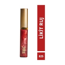 Kajal Likit Dudak Parlatıcısı Ruj & Liquid Lipstick 825 Kırmızı