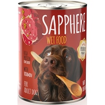 Sapphere Kırmızı Etli Yetişkin Köpek Maması Konserve 400 G