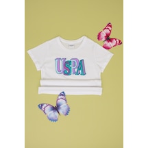 U.s. Polo Assn. Kız Çocuk T-shirt 2105536 Beyaz
