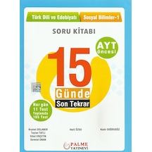 Palme Ayt 15 Günde Son Tekrar T. Dili ve Ed.-Sos.