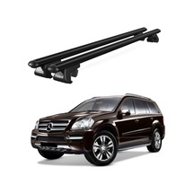 Venüs Mercedes-benz Gl X164 2006-2012 Uyumlu Siyah Ara Atkı Port Bagaj Tavan Barı