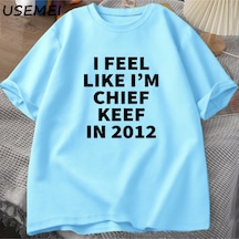 Flood Of Style Ben 2012 Baskı T Shirt Erkek Komik Müzik Rap T-shirt Yaz Coton Erkek Kadın Hip Hop Boy T Shir Mavi