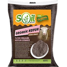 Soil Garden %100 Organik Hayvansal Gübre 50 L Koyun Gübresi