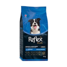 Reflex Plus Somonlu Orta ve Büyük Irk Yetişkin Köpek Maması 12 KG