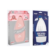 Eym Gazella Ütü Altlığı + Ütü Masası Kılıfı Bezi 50 X 135 Cm Pudra Set Diğer