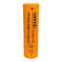 Icr18650-3200f-3c Lityum Ion 3.7v 3200mah 3c Deşarj Akımı Düz Kafa Pil