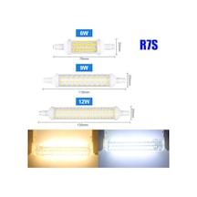 R7s Led 78mm 118mm 135mm Ampul 6w 9w 12w Smd 2835 Lampada Led Lamba 220v Mısır Işığı Ene Tasarrufu Halojen Işık LED Ampul 57932240