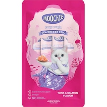 Moochıe - 832 - Sıvı Kedı Ödülü Ton-somon 5x15 Gr X - Drnds - 4 Adet