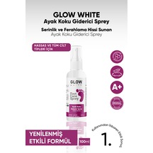 Glow Whıte Ayak Koku Giderici Sprey 100 Ml Okaliptus & Nane Yağı Içerikli