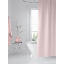 Tr Tropik Home Pudra Banyo Perdesi-banyo Dekorasyon Perdesi 180x200cm Gül Kurusu Duş Perdesi Diğer