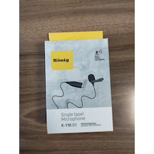 König K-Ym 01 Youtuber Bilgisayar Pc Usb Yaka Mikrofonu