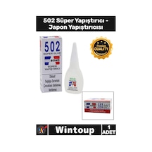 Yapıştırıcı Hızlı Kuruma Güçlü Model Yapışma Metal Pratik 502 Süper Yapıştırıcı Japon Yapıştırıcısı Çok Renkli
