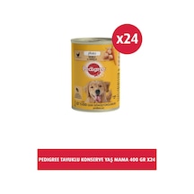 Pedigree Tavuklu Konserve Köpek Yaş Mama 400 Gr X24