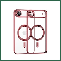 Bezos İphone 17 Uyumlu Air Uyumlu Kross Magneticsafe Kapak - Kırmızı Bzs01