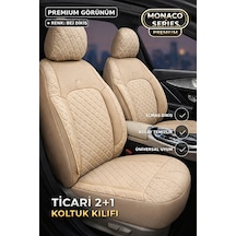 Honda City 2006-2008 2+1 Arka Sırt Oturak Uyumlu Monaco Serisi Be