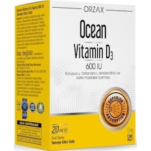 Orzax Ocean Vitamin D3 600 Iu Sprey 20 Ml
