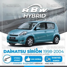Daihatsu Sirion Ön Silecek Takımı (1998-2004) RBW Hibrit