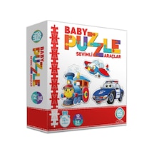 Circle Toys Baby Puzzle Sevimli Araçlar