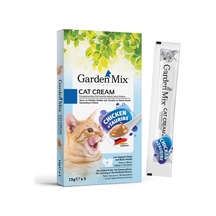 Mtxdpn Garden Mıx Kedı Kreması Tavuk Taurın 5 X 15 Gr X 202223 3 Adet