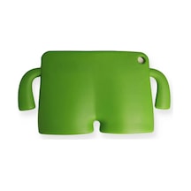 Newface Samsung Uyumlu Galaxy Tab A9 Plus Kılıf Karakter Tablet Silikon - Yeşil
