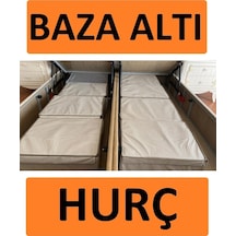 Yegge 6 Adet Set Baza Ve Çekyat Tipi Kutu Duvarlı Kalın Hurç 50x40x19 Baza Altı Hurç Çok Amaçlı Kutu Hurç Yegge Baza