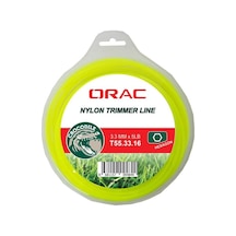 Orac 3.30 MM 46 M Altı Köşe Sarı Tırpan Misinası