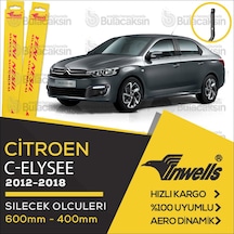 Citroen C-Elysee Muz Silecek Takımı 2012-2018 İnwells N11.3411
