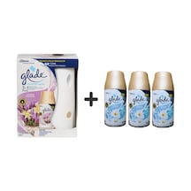 Glade Otomatik Sprey Sistem + Yedek Lavanta Ferahlığı + Temizliğin Ferahlığı 4 x 269 ML