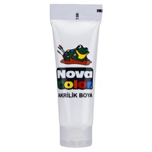 Nova Color Akrilik Beyaz Tüp Boya 75 Gr.