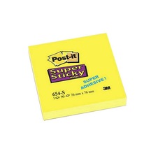 3M Post-İt Super Sticky Yapışkanlı Not Kağıdı Sarı 90 Yaprak 5 Li