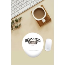 Realistic Yazılı Bilek Destekli Mouse Pad Mousepad