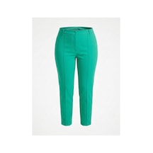 Hanezza Büyük Beden Yüksek Bel Önden Dikişli Slim Fhit Bilek Boy Pantolon Benetton - 5553126 Benetton